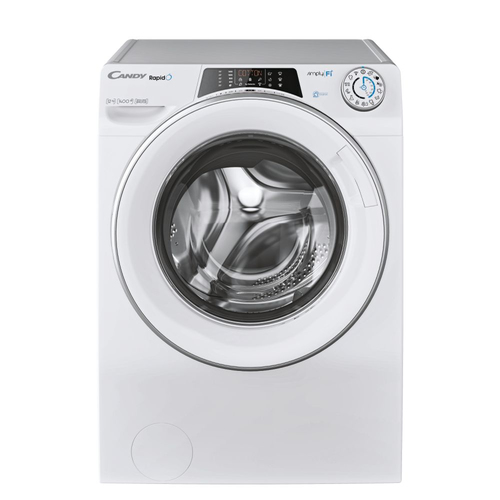92005080_3147664435.jpg Candy RO14126DWMSE Lave-linge frontal 12 kg Essorage 1400 tr/min Blanc – Image 1