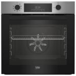 Beko BBIM11300XFP Four électrique encastrable 72 L Pyrolyse Multifonction 9 fonctions Classe A