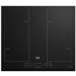 Beko HII64206F2MT Table de cuisson à induction Noir 58 cm 4 foyers