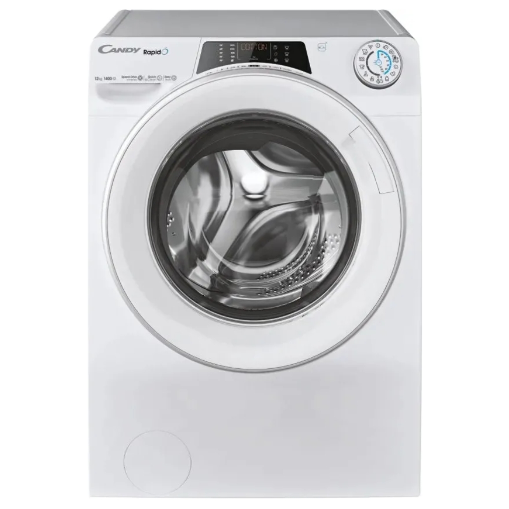 Candy-RapidO-RO14126DWMST-S-Lavatrice-12-kg-Centrifuga-1400-Girimin-Inverter-Funzione-Vapore-Wi-Fi-Classe-A.jpg Candy Rapidò RO14126DWMST Lave-linge 12 kg Essorage 1400 tr/min – Image 1