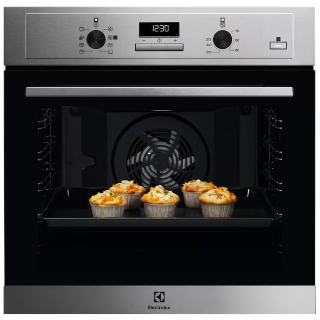 Electrolux-EOD3S402X-Forno-Elettrico-da-incasso-Multifunzione-9-Programmi-72-L-Classe-A.jpg Electrolux EOD3S402X Four électrique encastrable Multifonction Ventilé Vapeur 72 L 9 programmes Classe A – Image 1