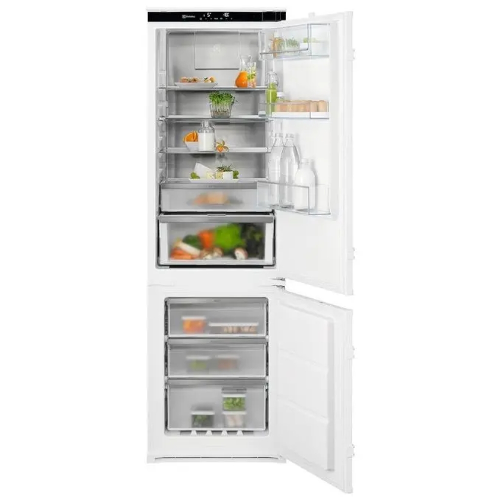 Electrolux-LNC8ME18S-Frigorifero-Combinato-da-Incasso-248-L-Raffreddamento-TwinTech-Total-No-Frost-Classe-E.jpg Electrolux LNC8ME18S Réfrigérateur combiné encastrable TwinTech Total No Frost 248 L Classe E – Image 1